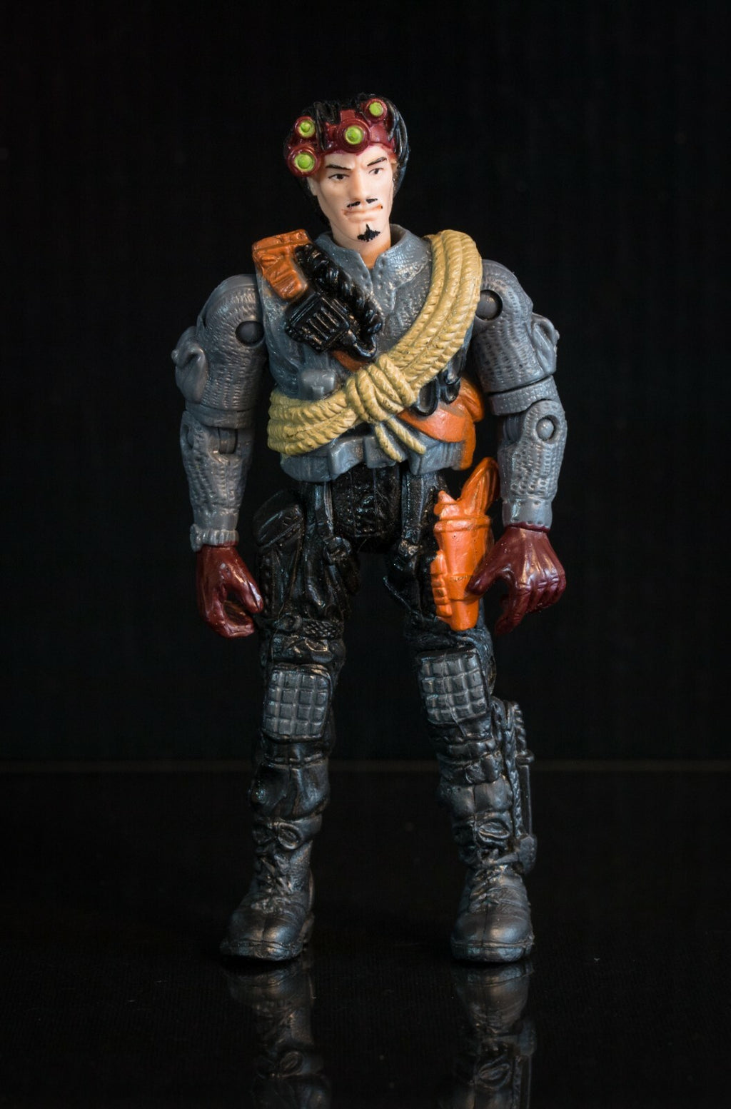 Lanard The Corps Ghost Hiro Nomura Action Figure 2003 3.75"