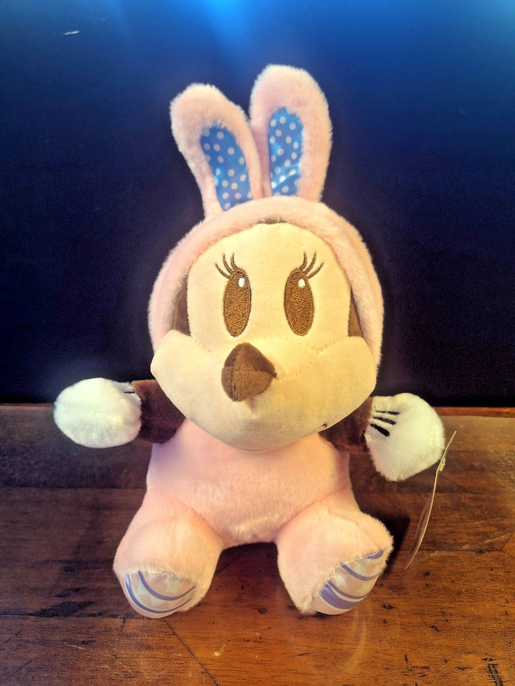 Disney Minnie Mouse Pink Bunny Rabbit Plush 25.5cm Japan Disney Store Tag