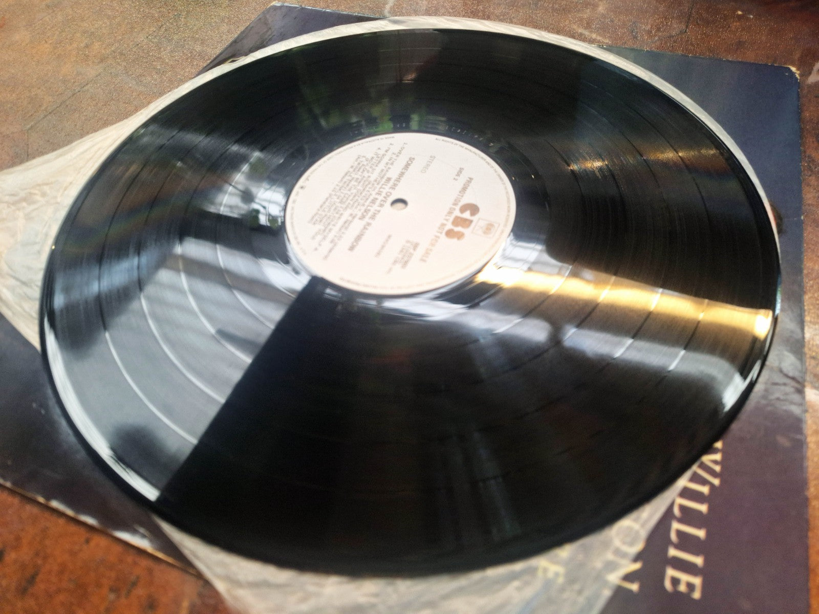 Willie Nelson Somewhere Over Rainbow 1981 CBS Australia Promo LP SBP237603