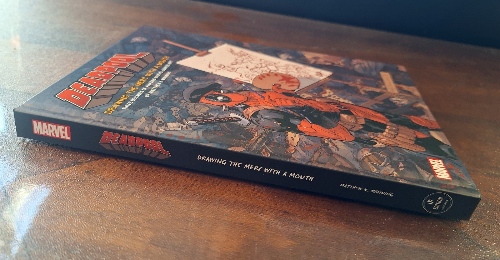 Loot Crate Marvel Deadpool: Drawing the Merc with a Mouth HC book by Manning
