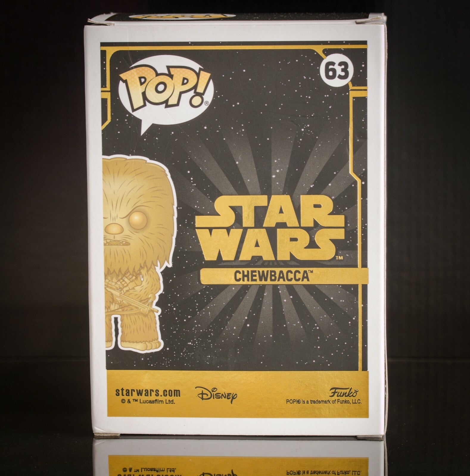 Star Wars Funko Pop! Chewbacca (Gold) #63 Special Edition
