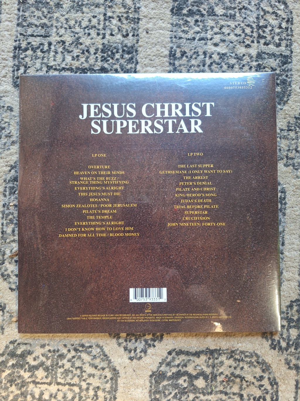 JESUS CHRIST SUPERSTAR ABBEY RD HALF-SPEED REMASTERED Vinyl SEALED