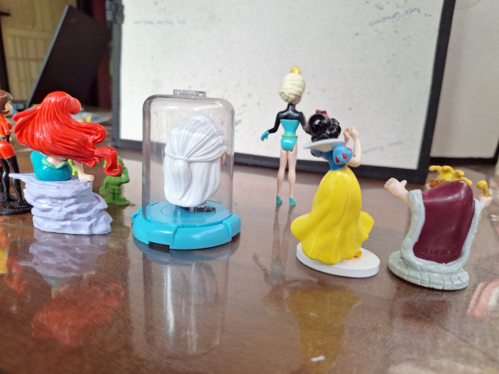 Disney Pixar Figure Bundle Elsa Ariel Frozen Incredibles Snow White Mattel Lot