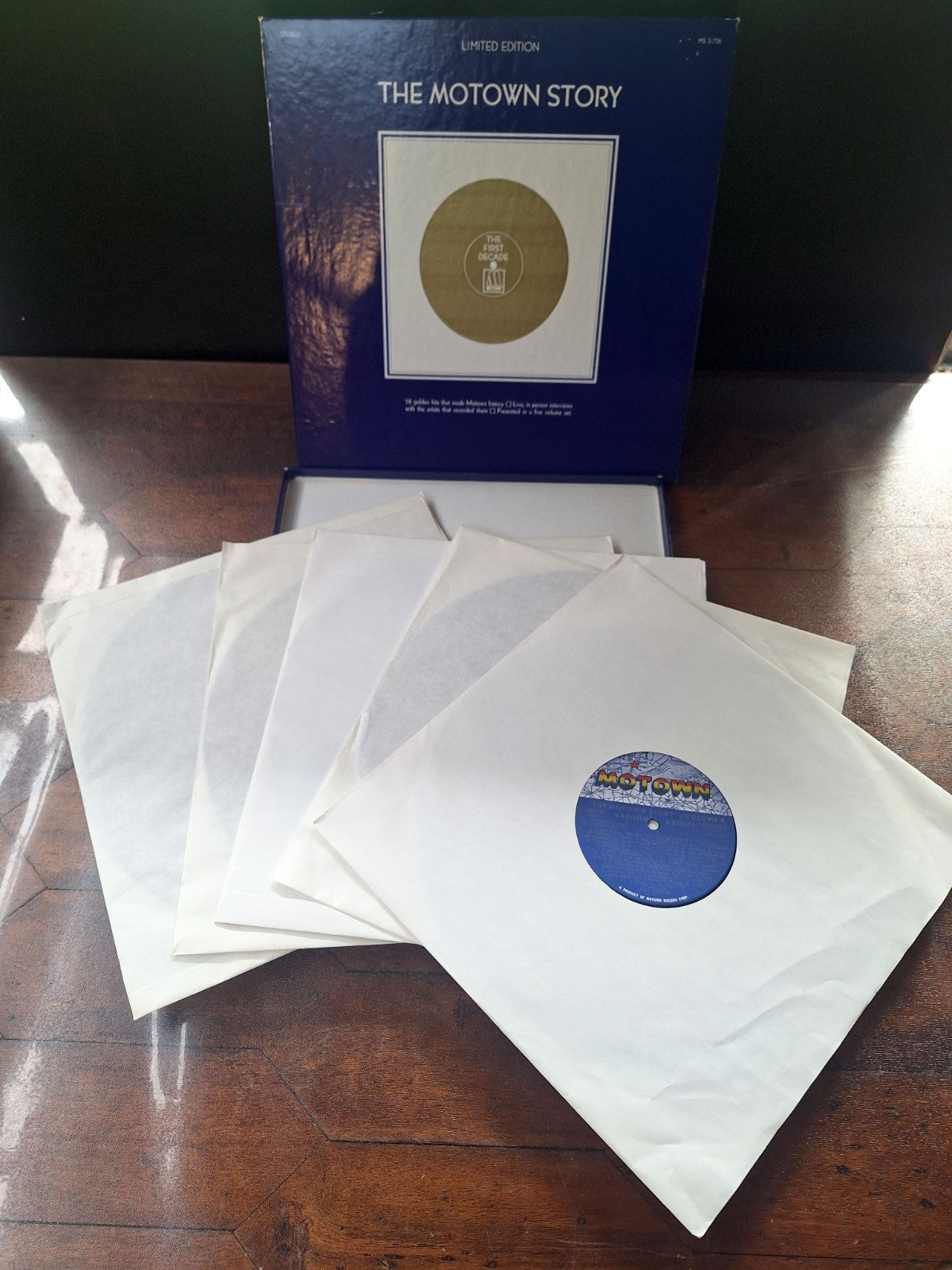 The Motown Story First Decade 5LP Box Set 1970 US EX/NM Play Tested