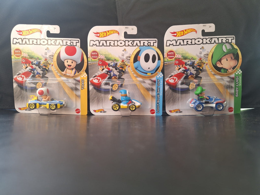 Hot Wheels Mario Kart - Series 17 - 2021 - Mix 7 - Lot of 3