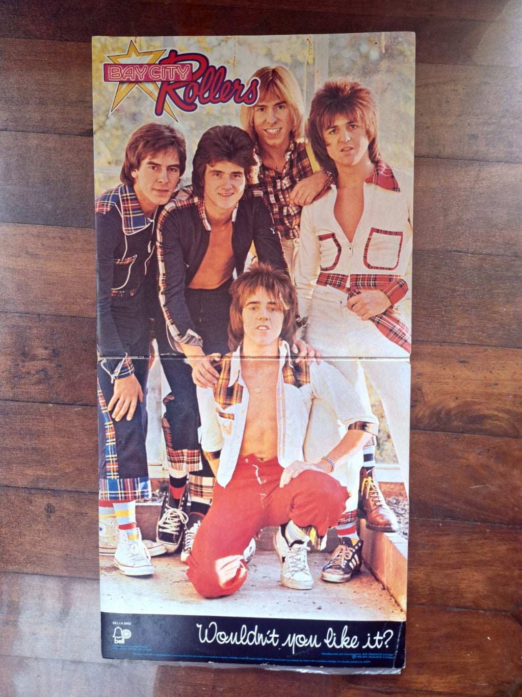 Bay City Rollers Wouldn't You Like It 1975 AU LP BELLA 8002 + 5 Photos VG+