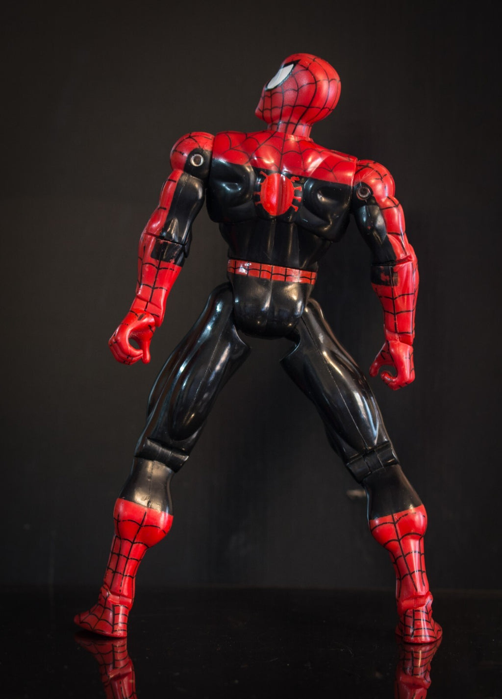 2001 Toy-Biz Marvel 10”/26cm Poseable Spider-Man Figure - Used