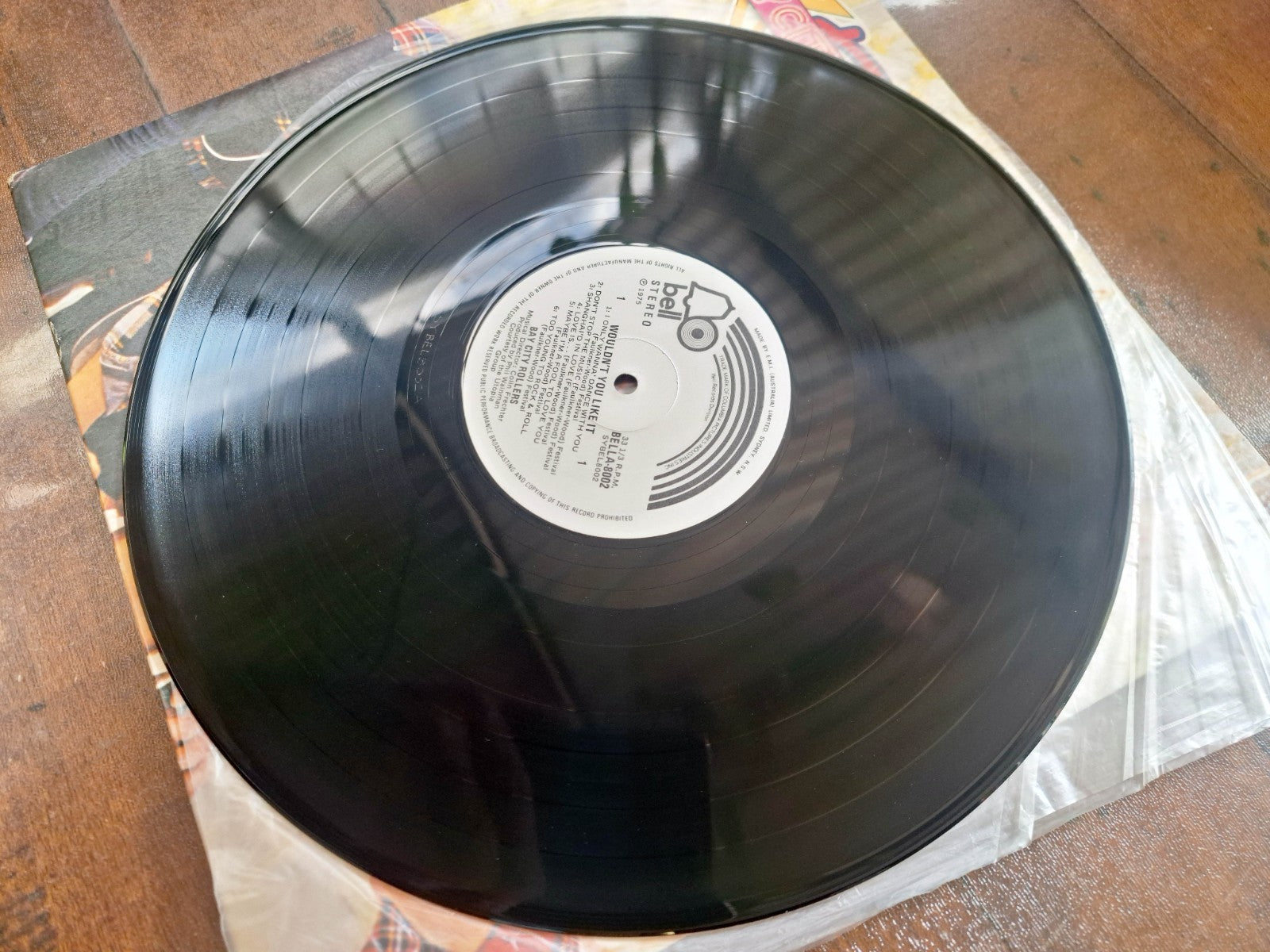 Bay City Rollers Wouldn't You Like It 1975 AU LP BELLA 8002 + 5 Photos VG+