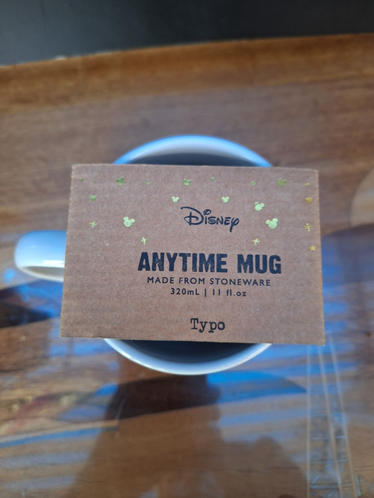 Disney Mickey Mouse Anytime Coffee Mug by Typo