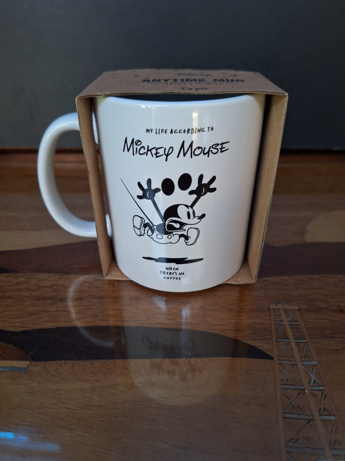 Disney Mickey Mouse Anytime Coffee Mug by Typo