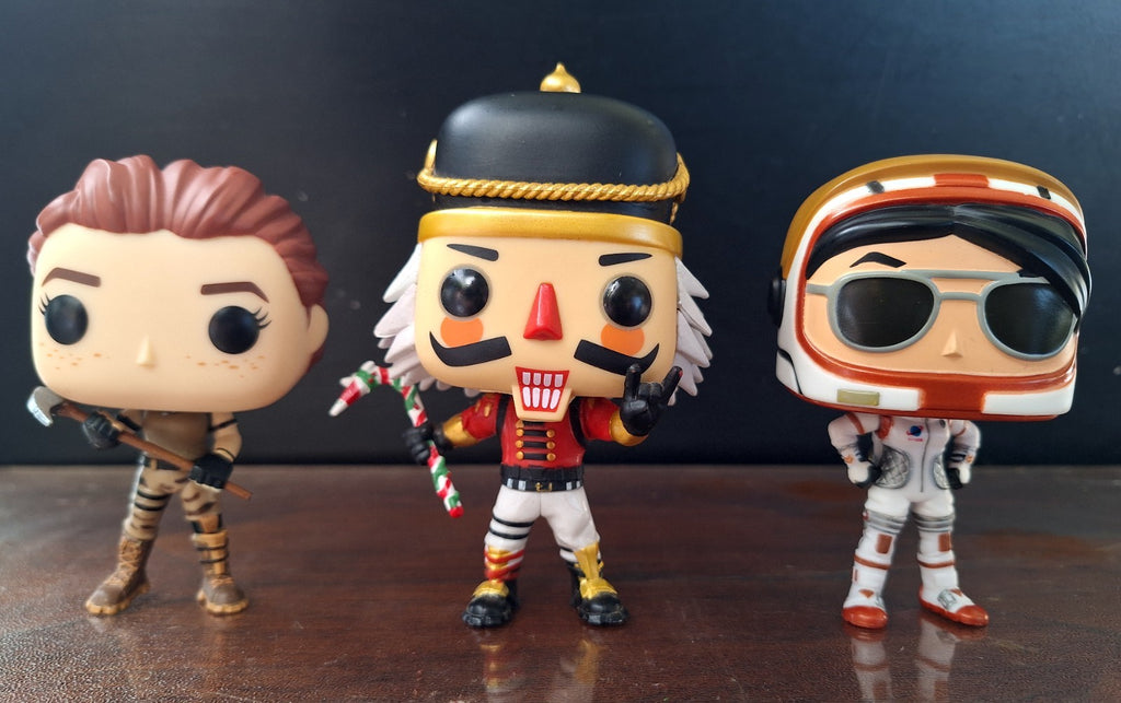 Funko Pop Fortnite Lot Crackshot #429 Moonwalker #434 Tower Recon #439