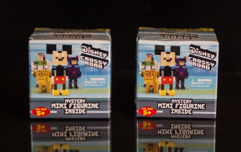 Lot of 2 - Disney Crossy Road  Series 1 Mystery Mini Figure Blind Boxes - Sealed
