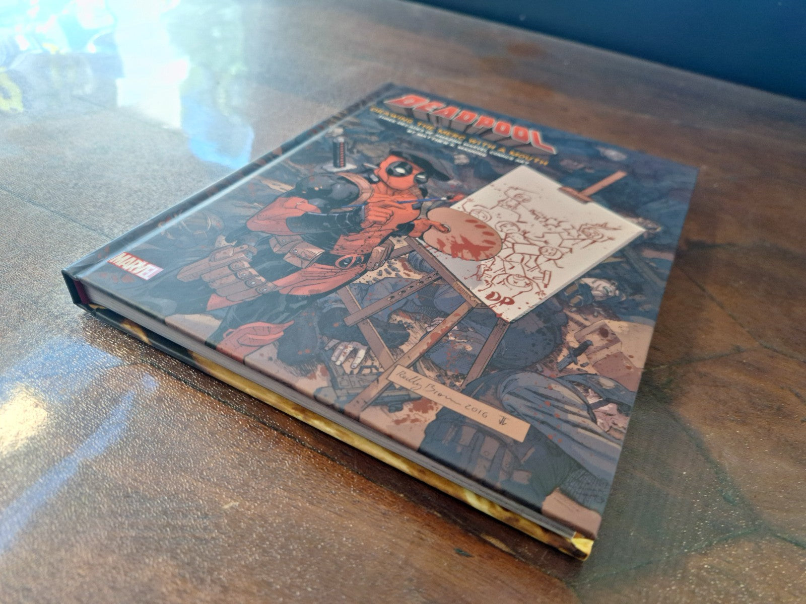 Loot Crate Marvel Deadpool: Drawing the Merc with a Mouth HC book by Manning