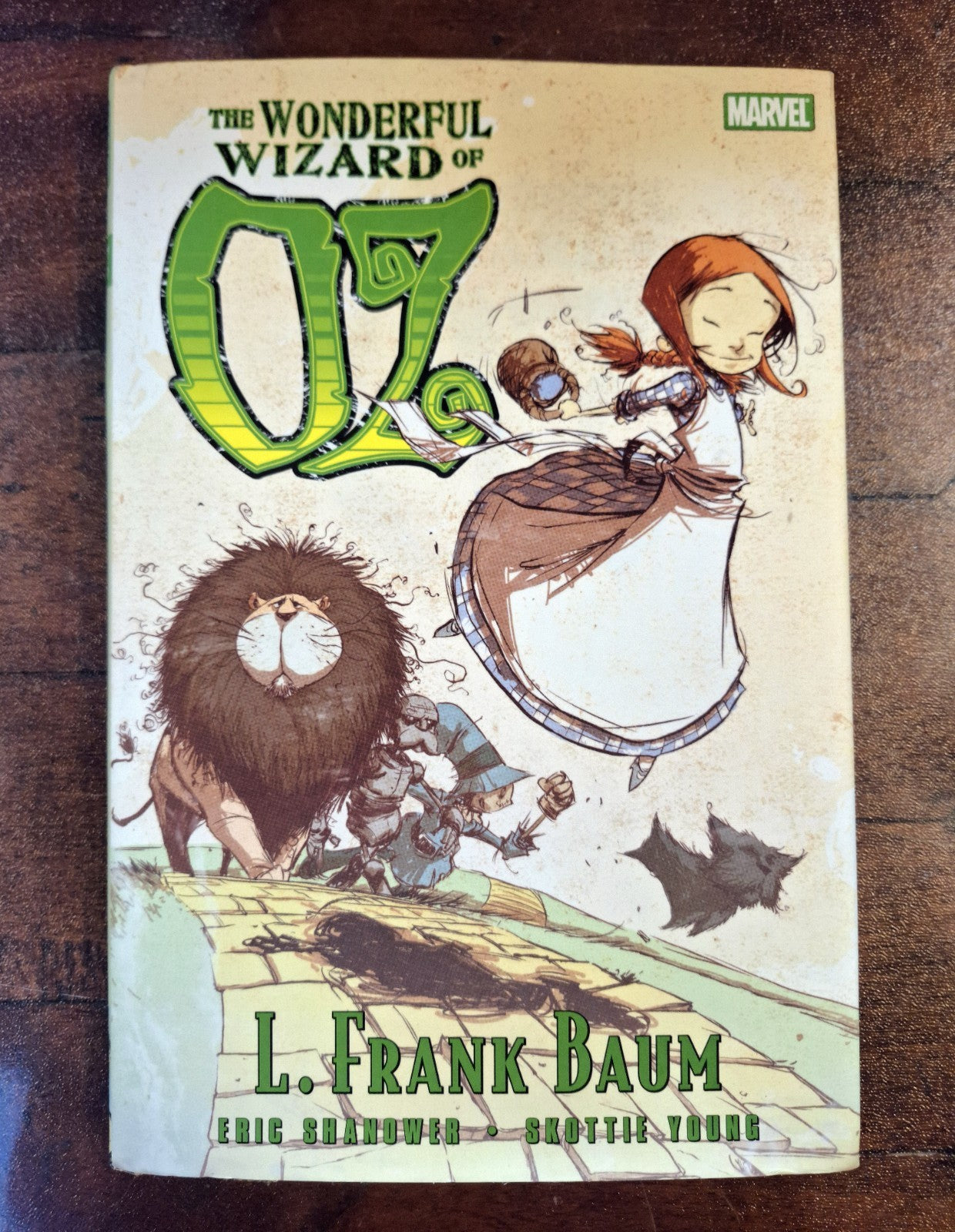 Marvel The Wonderful Wizard Of Oz HC 2009 Skottie Young Dust Jacket