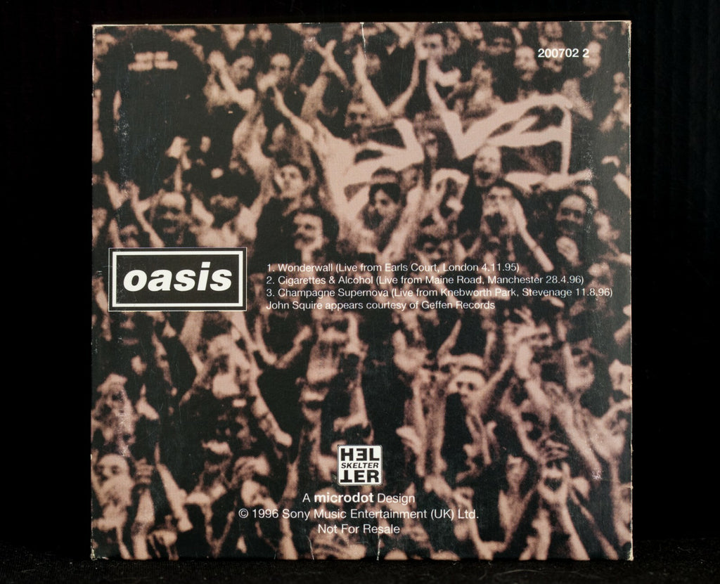 OASIS - 3 X CD Maxi Singles: Wonderwall/Don't Look Back In Anger/There and Then