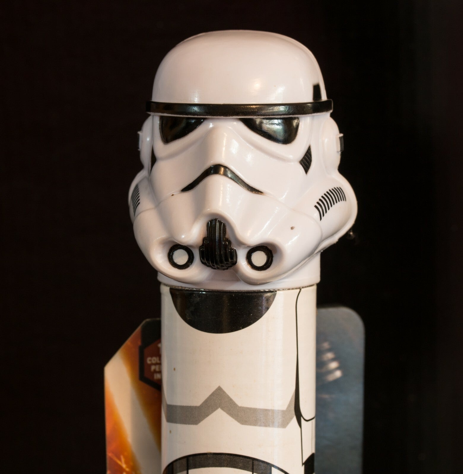 STAR WARS Stormtrooper Pencil tube with 10 Coloured Pencils - As New with tags