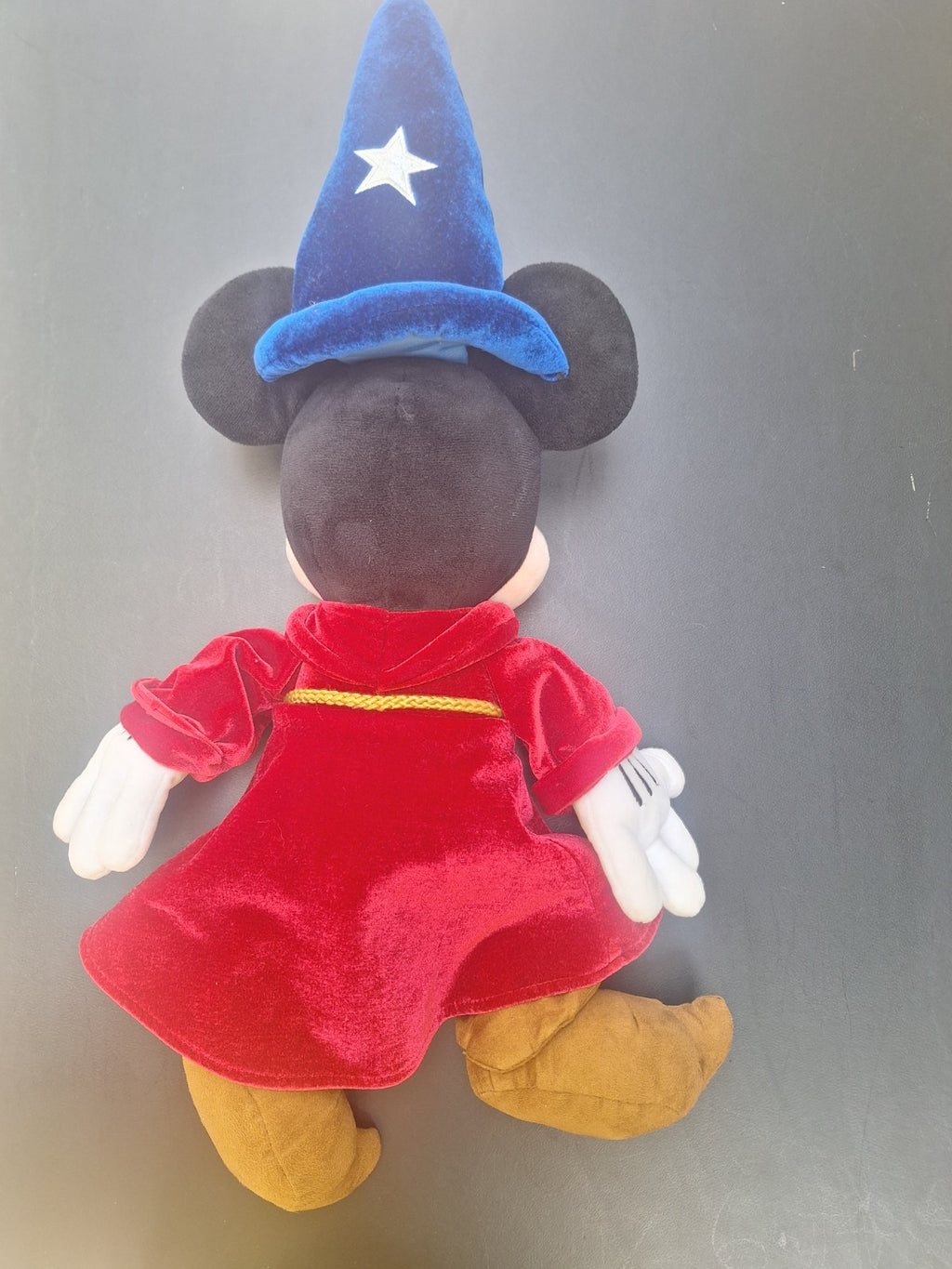 Disney Store Sorcerer Mickey Plush 24" Fantasia Large Soft Toy As New