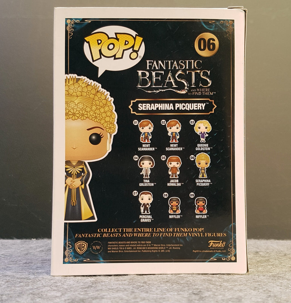 Funko Pop! Fantastic Beasts 06 Seraphina Picquery Vinyl Figure NIB