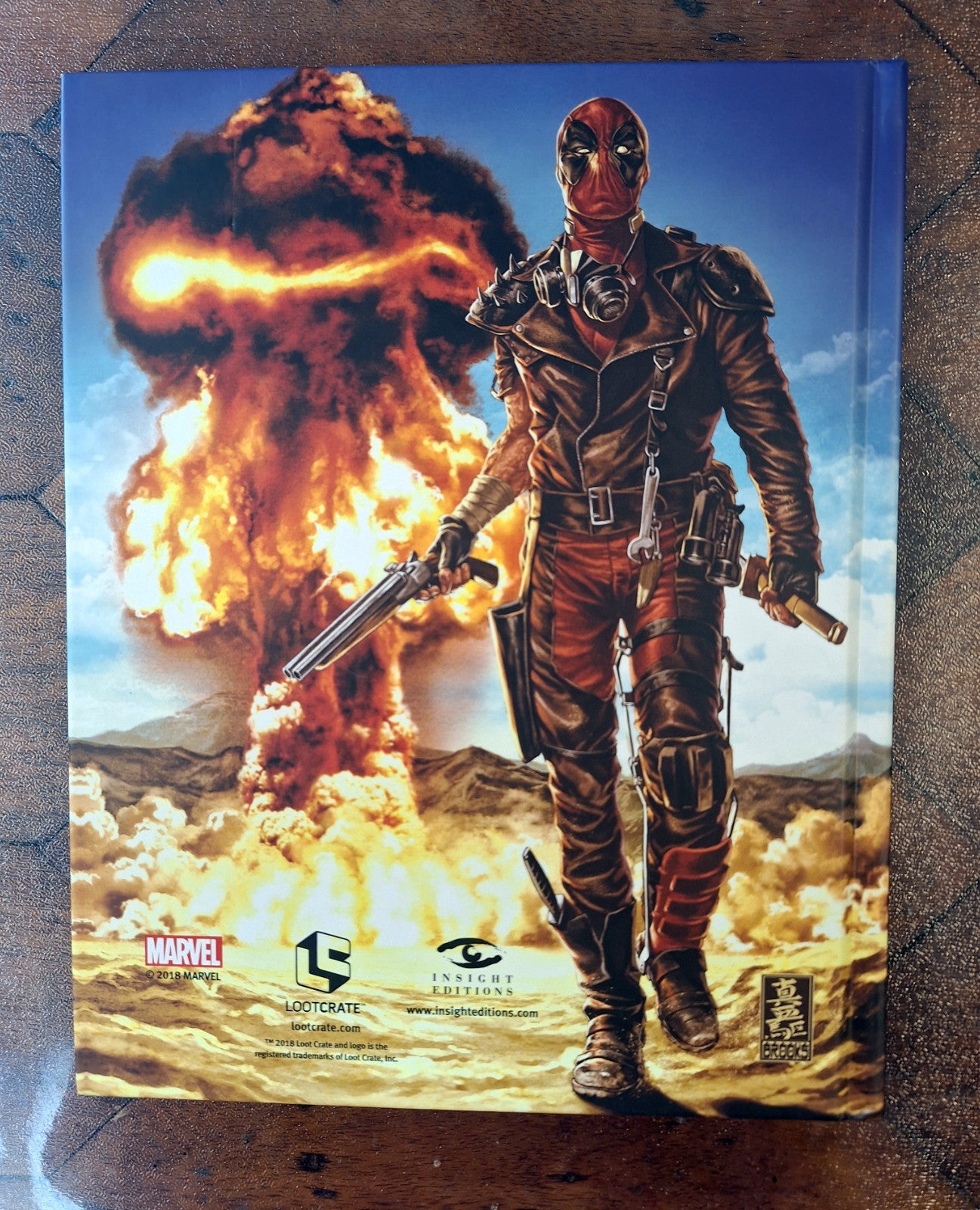 Loot Crate Marvel Deadpool: Drawing the Merc with a Mouth HC book by Manning