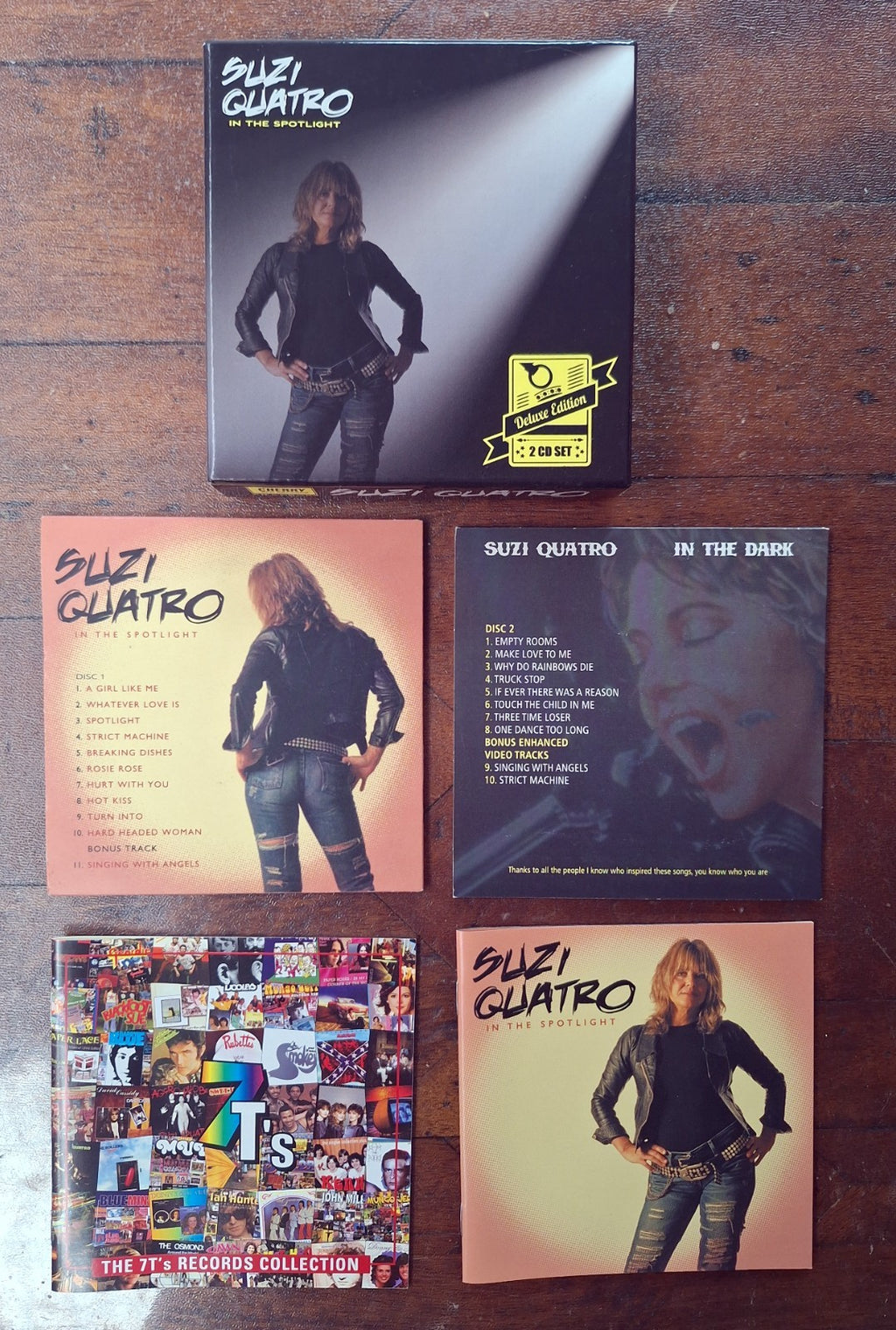 Suzi Quatro In The Spotlight Deluxe 2CD Box Set Cherry Red 2012 OOP