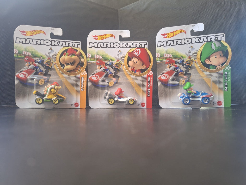 Hot Wheels Mario Kart - Series 37 - 2024 - Lot of 3