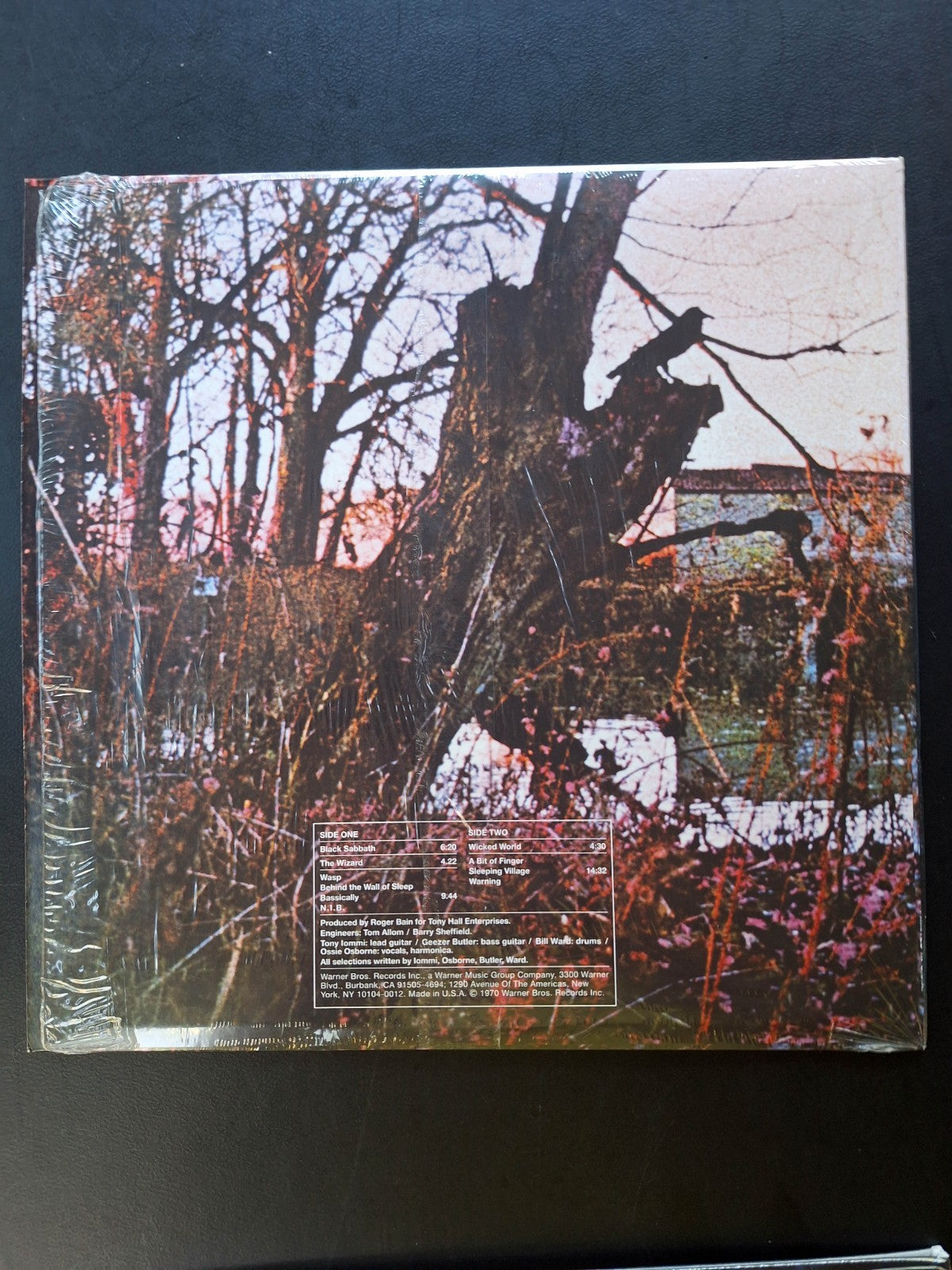 Black Sabbath Vinyl Bundle – Paranoid (Sealed) + Self-Titled 180g Rhino LP