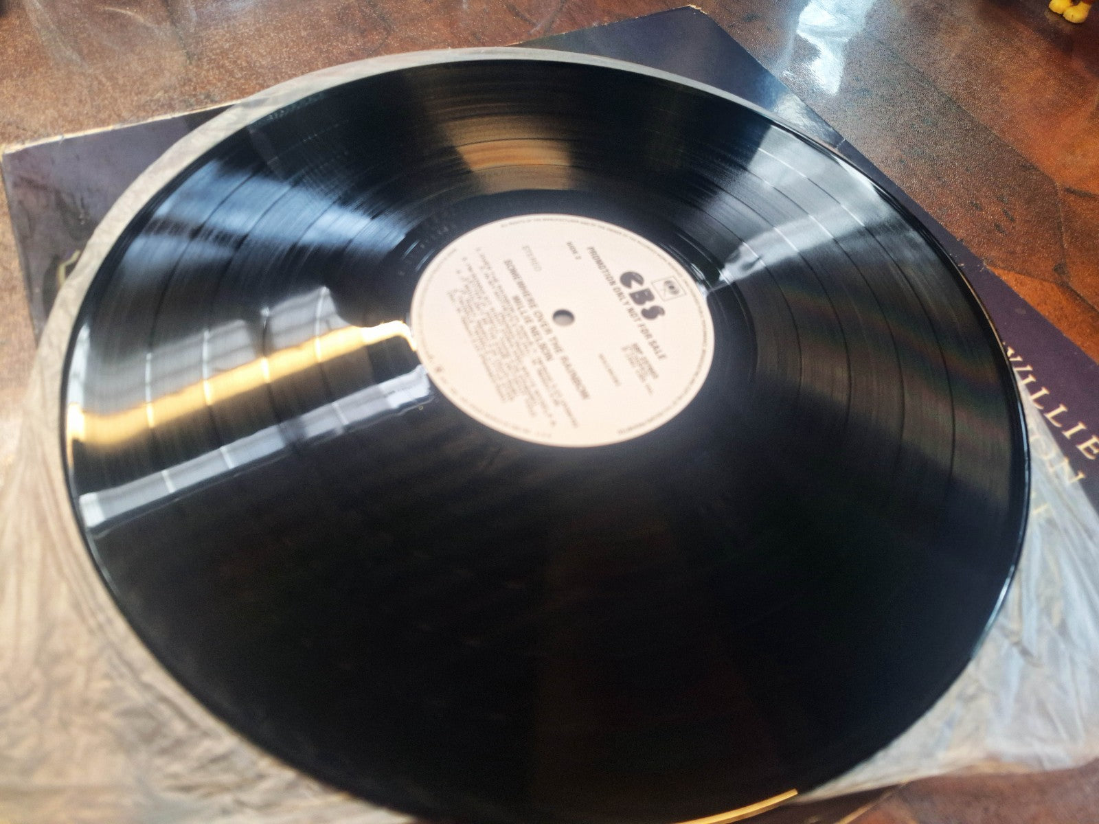 Willie Nelson Somewhere Over Rainbow 1981 CBS Australia Promo LP SBP237603