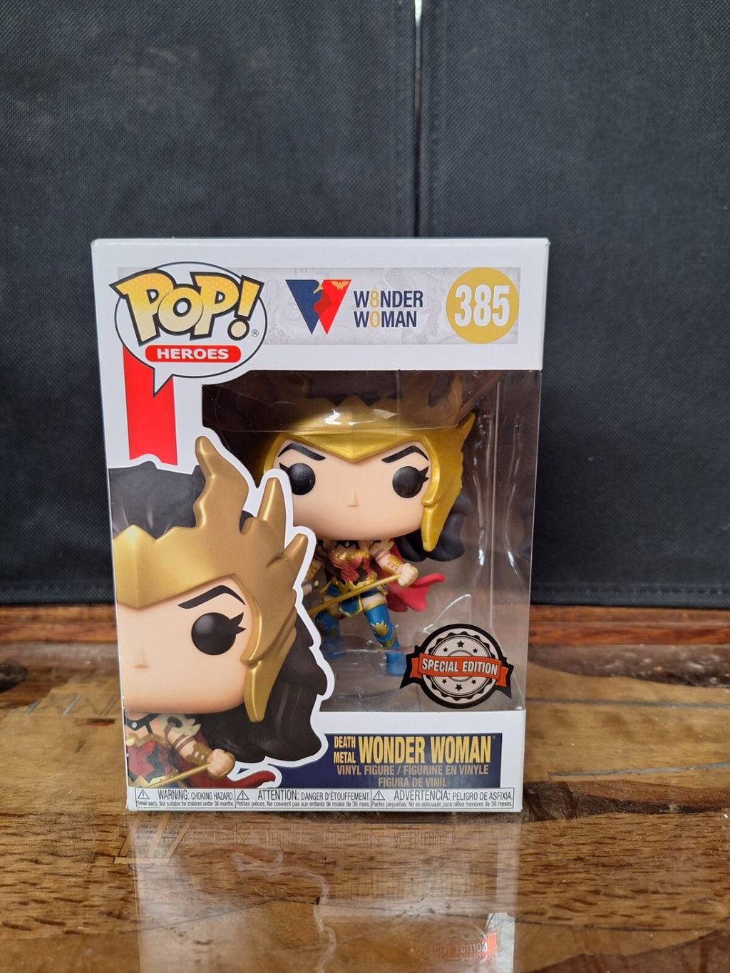 Funko Pop Heroes - Wonder Woman Death Metal #385 -Special Edition