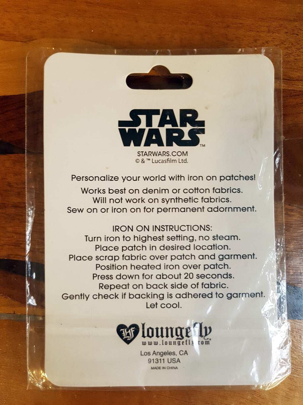 Star Wars A-Wing Embroidered Iron On Patch by Loungefly