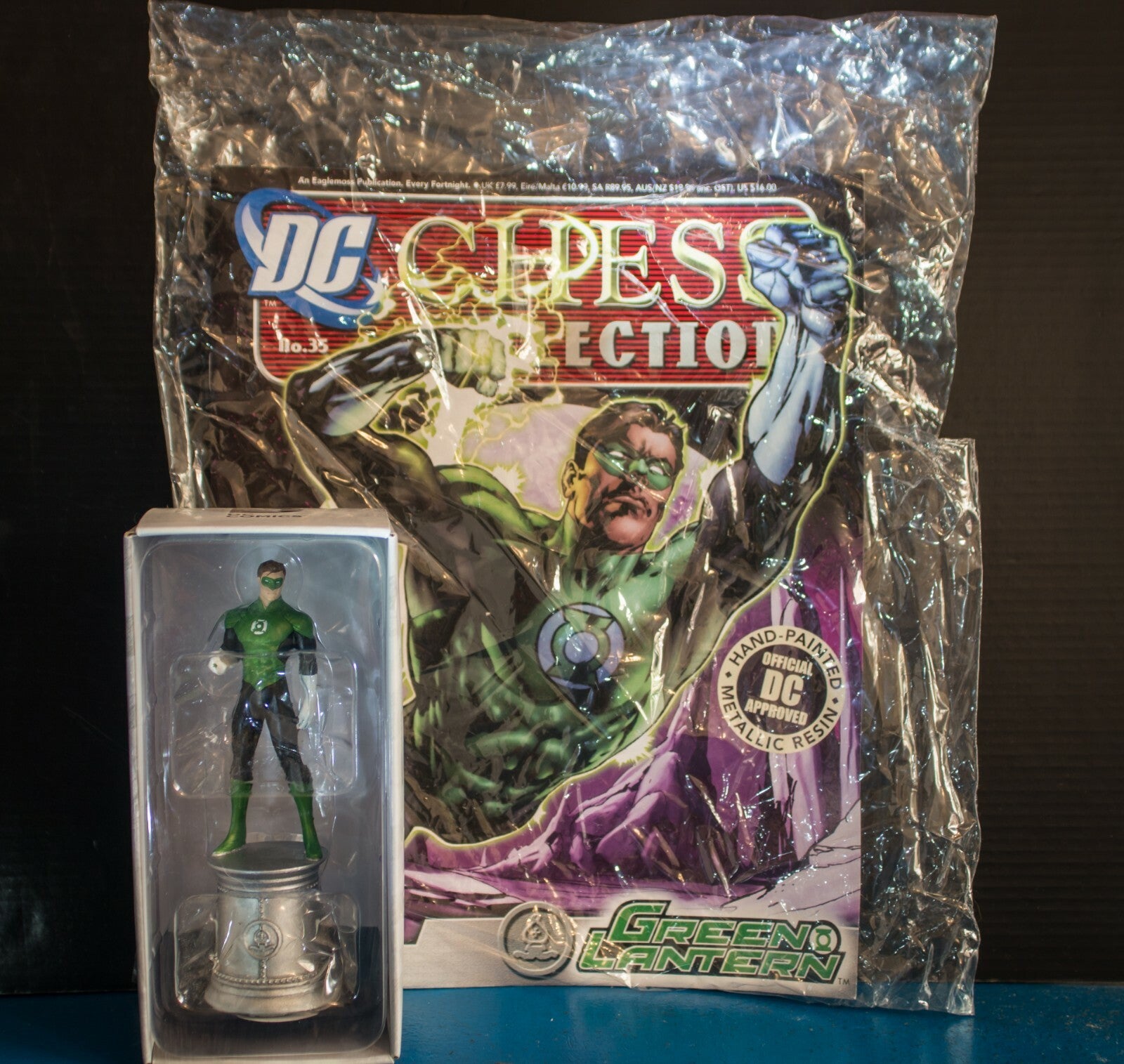 Eaglemoss DC Chess Collection Issue #35 - GREEN LANTERN - AS NEW Box Sealed