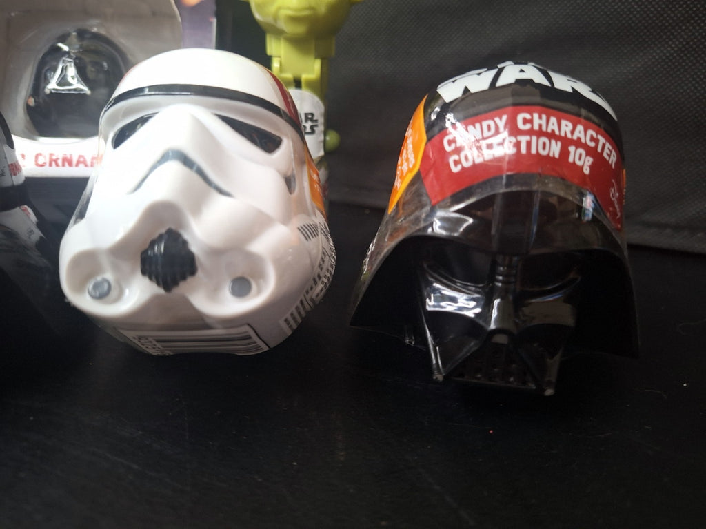 Star Wars Darth Vader Helmet Lot Stormtrooper Pop Ups Hot Wheels