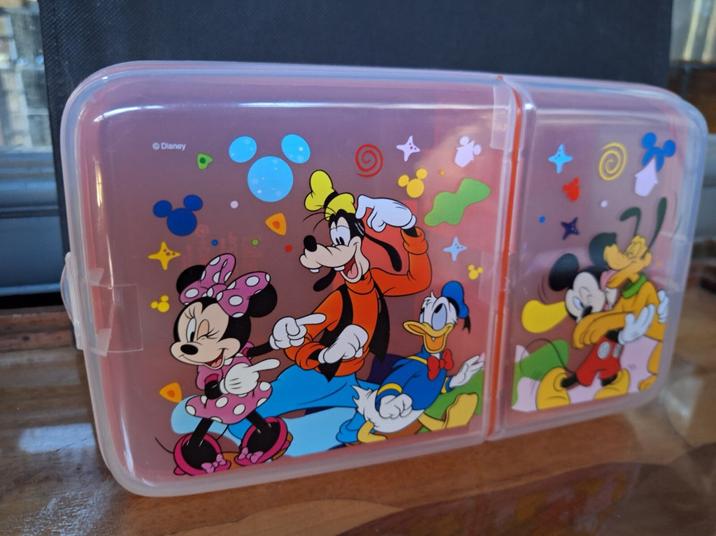 Disney Dual Compartment Bento by ZAK Australia As New/Unused