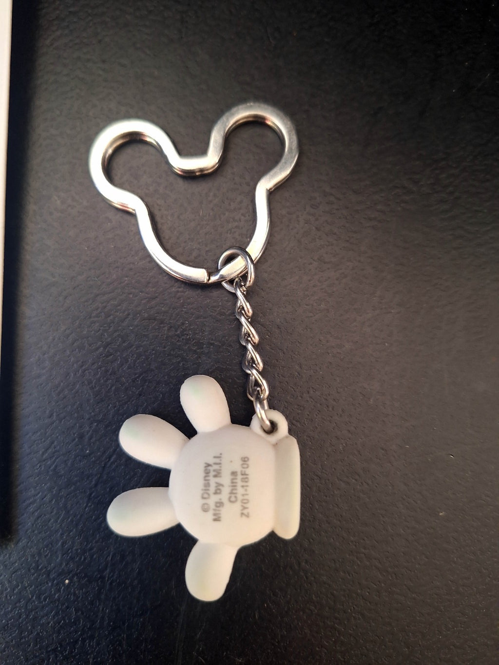 Disney Mickey & Minnie BFF Necklace Set & Mickey Keyring Bundle - Like New