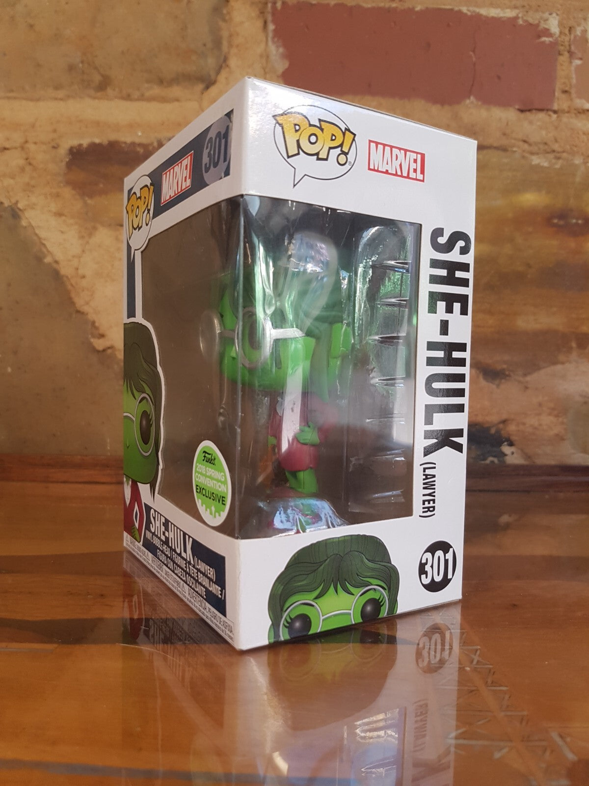 Funko Pop! Marvel She-Hulk Lawyer #301 – 2018 Spring Convention Exclusive