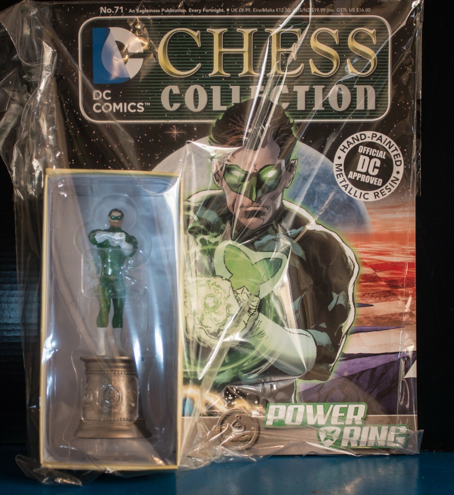 Eaglemoss DC Chess Collection Issue #71 - POWER RING Brand New and Sealed