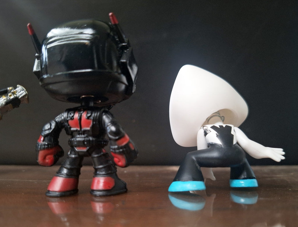 Funko Mystery Minis Marvel Bundle Spider Gwen Vision Ant-Man Captain Marvel Lot