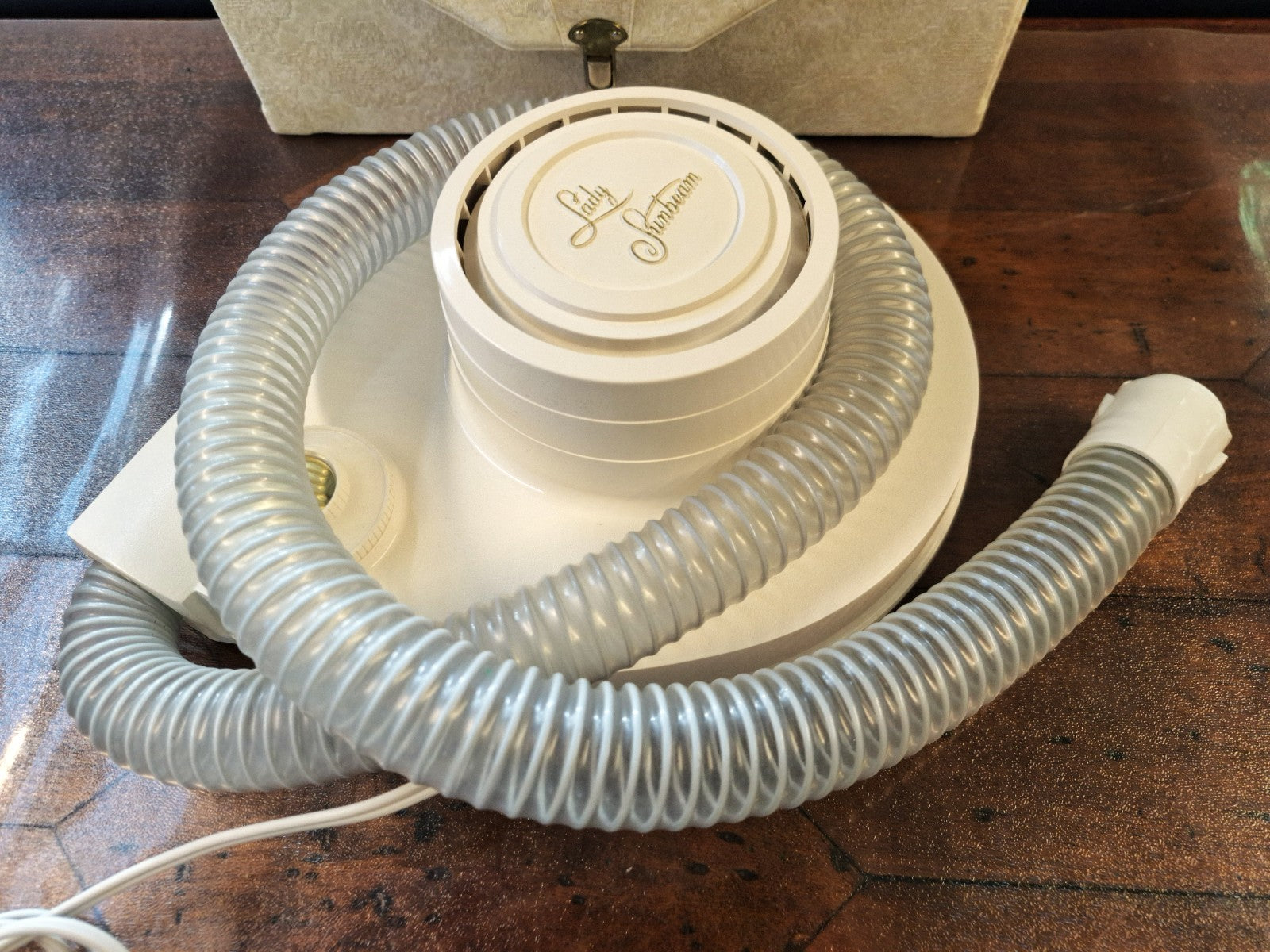1960s Lady Sunbeam AHD62 Bonnet Hair Dryer Excellent Condition Tested Tagged