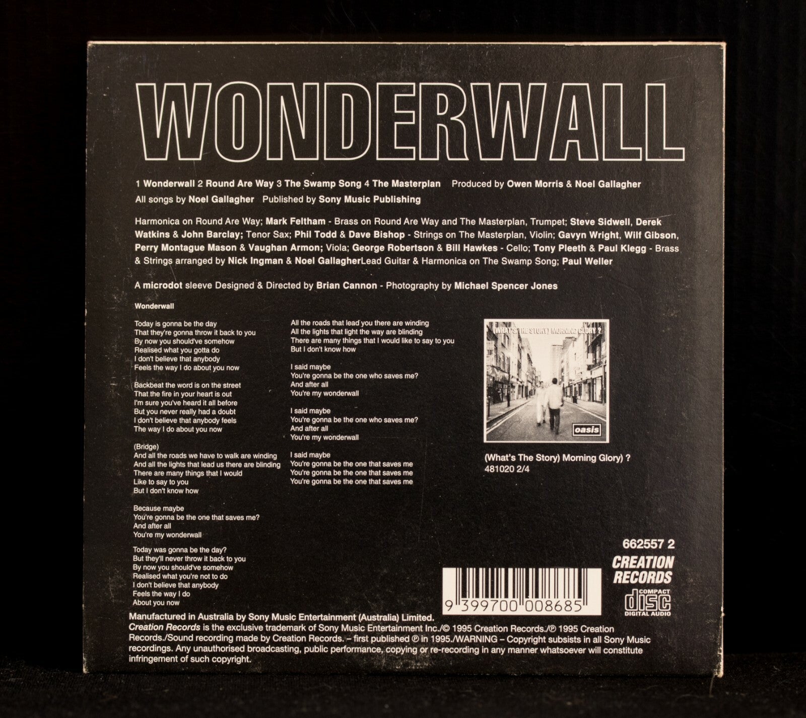 OASIS - 3 X CD Maxi Singles: Wonderwall/Don't Look Back In Anger/There and Then