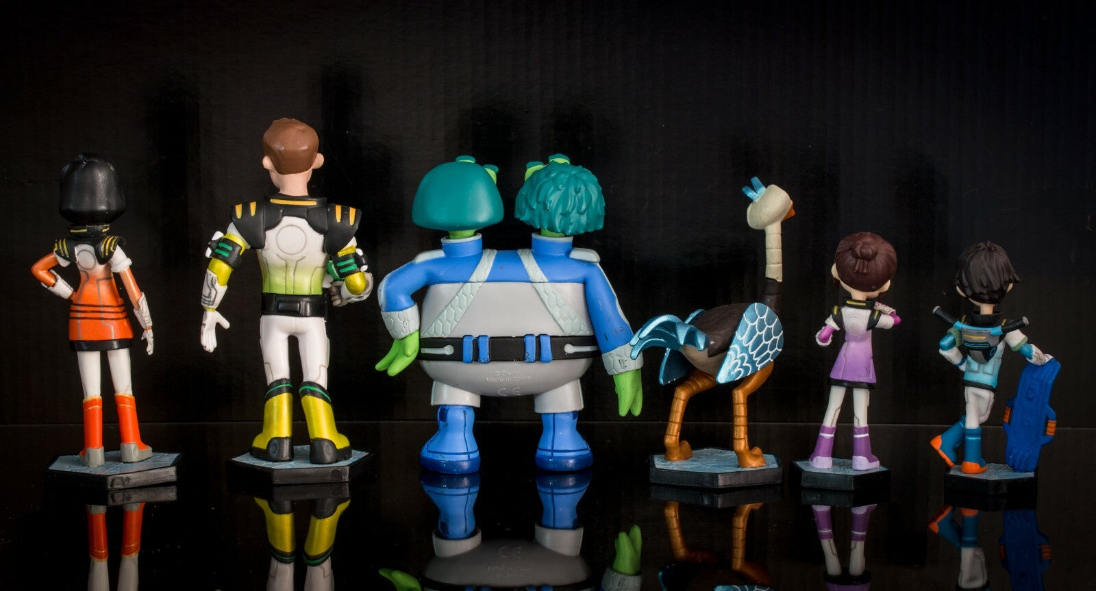 Genuine Disney Miles from Tomorrowland 6 Figurine Set