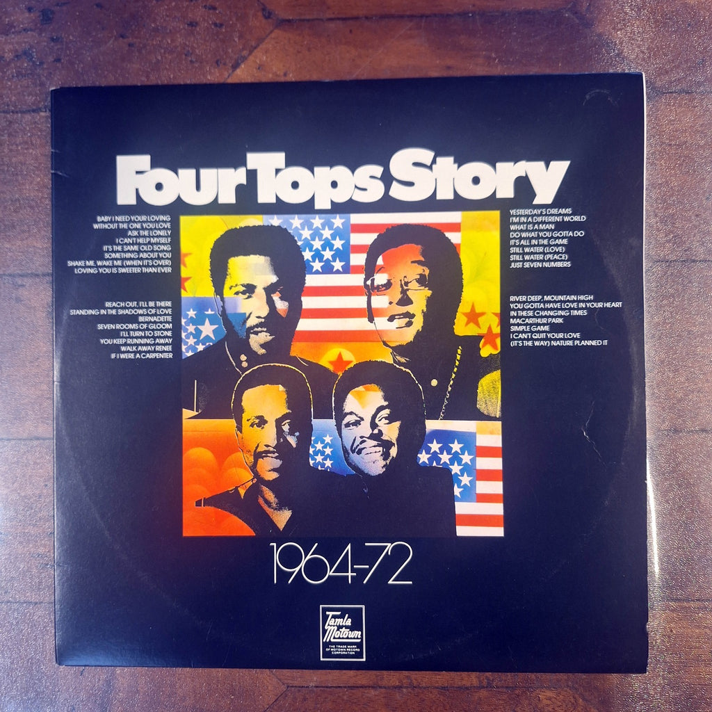 Four Tops Story 1964-72 2LP 1973 Australia Tamla Motown TMOS 1/2 Tested EX