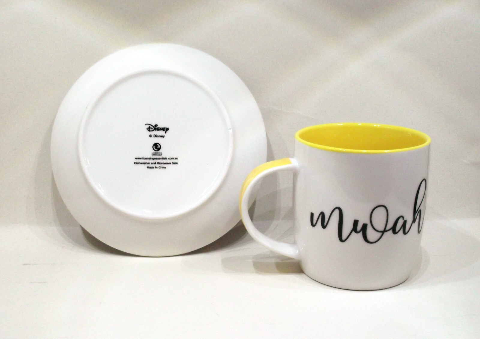 Disney Mickey & Minnie Mouse Mug and Saucer