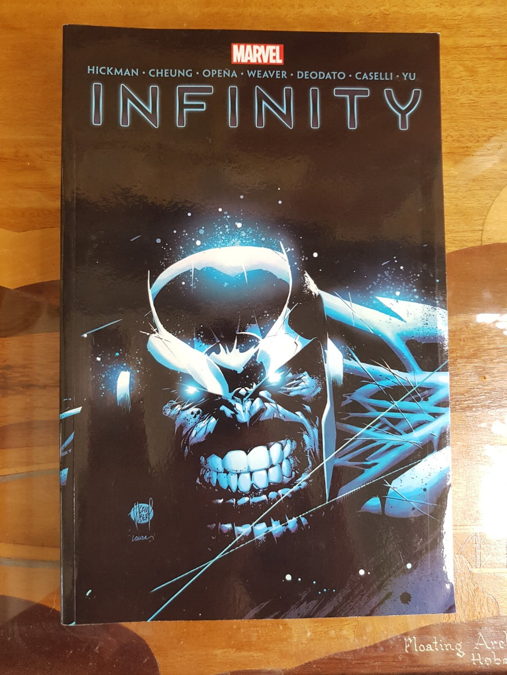 Marvel Infinity Hockman Thanos Graphic Novel TPB - 4th Printing