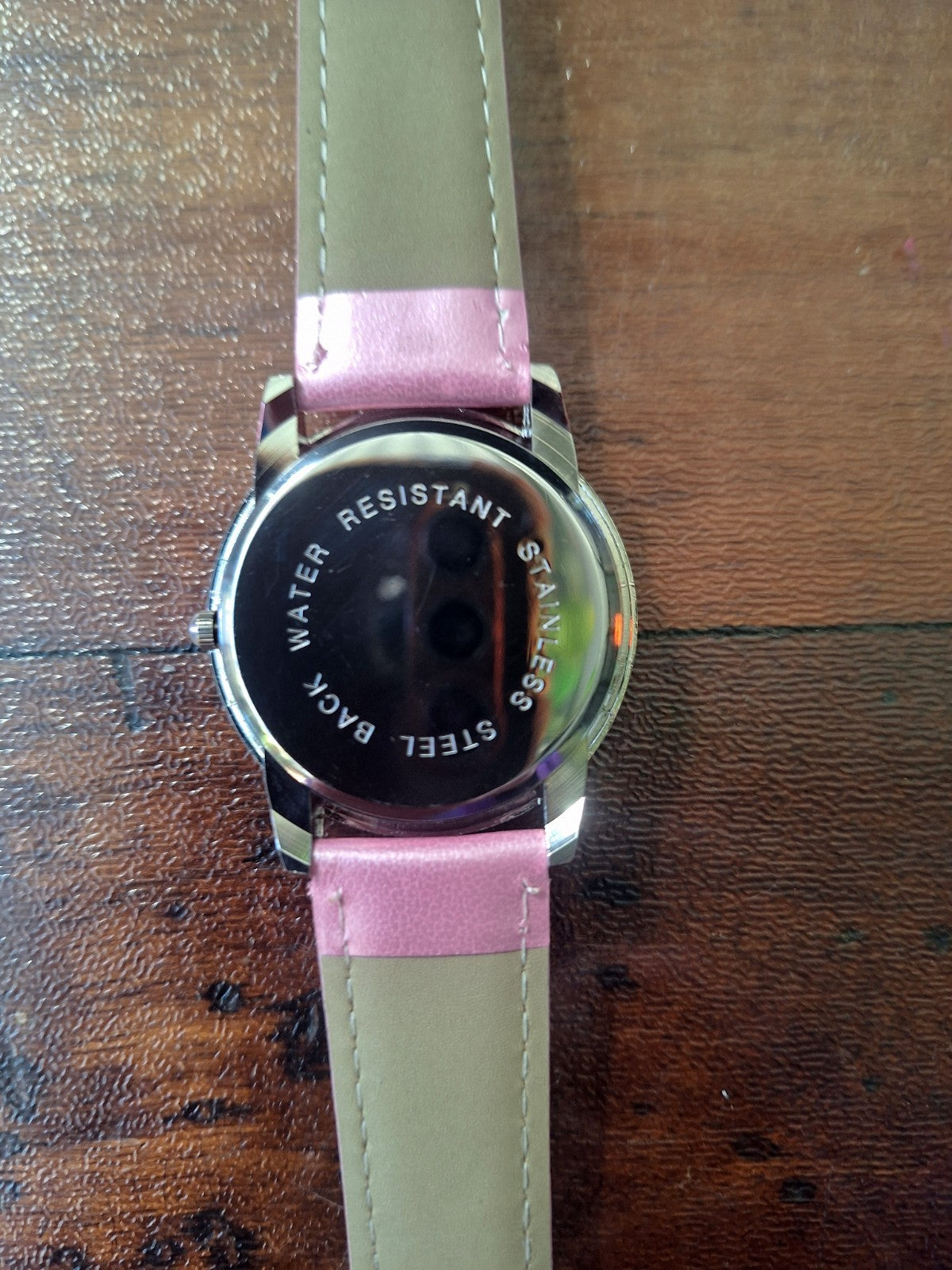 Hello Kitty A-426 Pink Crystal Watch Needs Battery + 2 Sweet Hearts Tins