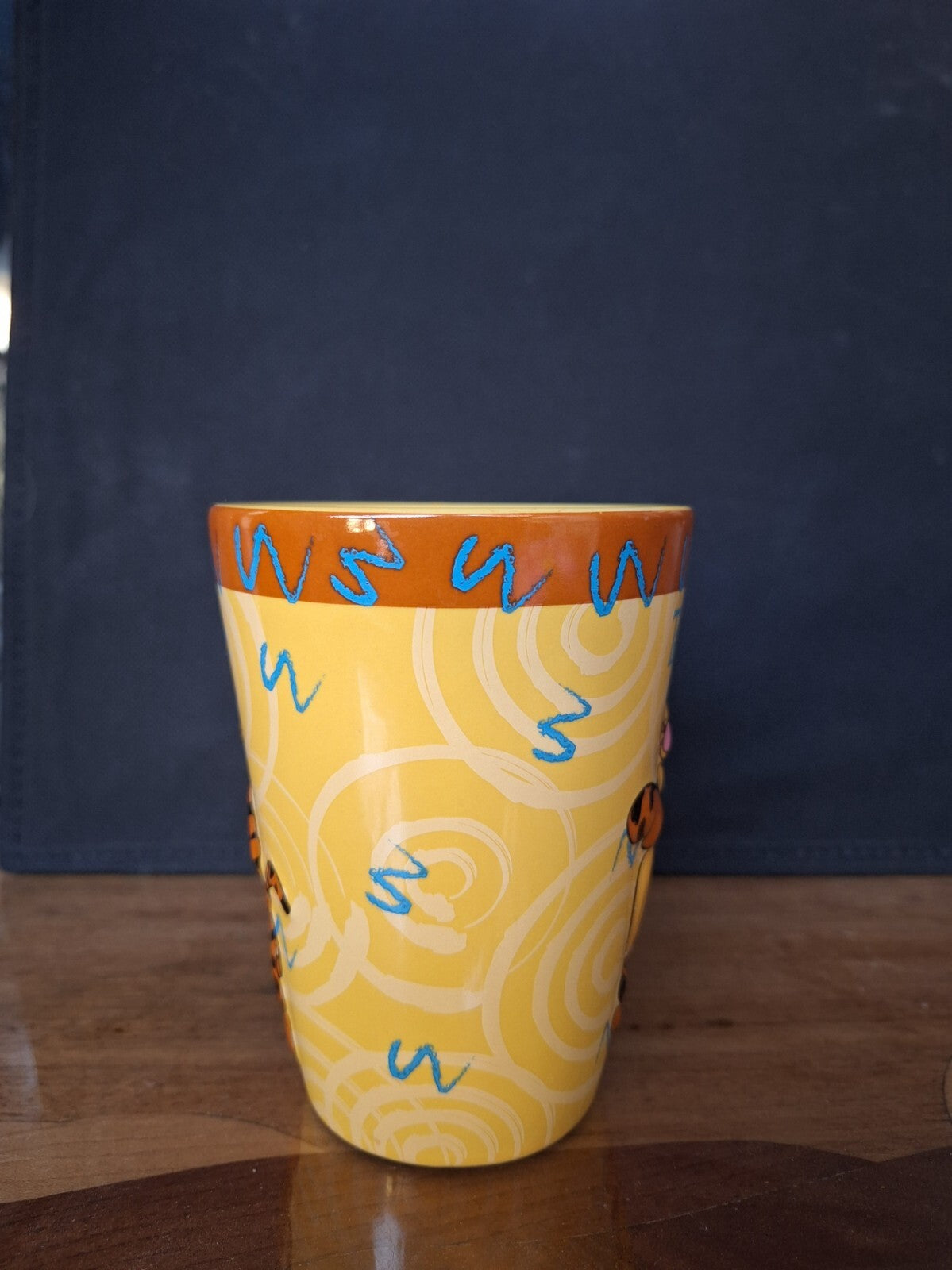 Disney Tigger 3D Handle Mug Winnie the Pooh Embossed Collectable Cup Display