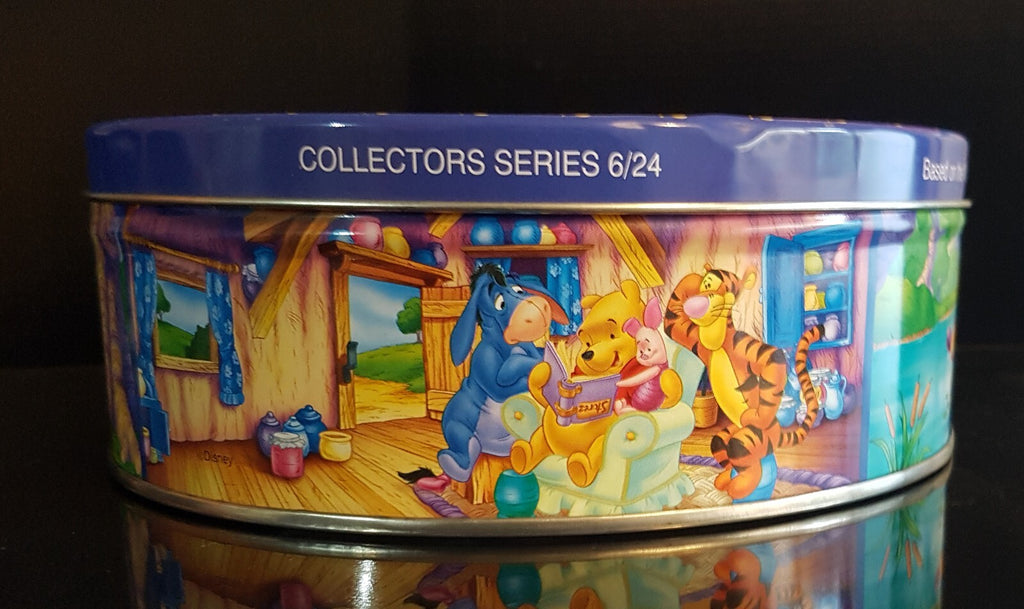 Winnie the Pooh Collectors Tin Set Disney 1990s Numbered Limited Eeyore Tigger