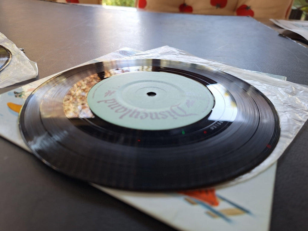 Disneyland Records 1972 Vinyl Lot x4 Mary Poppins Cinderella Donald Duck