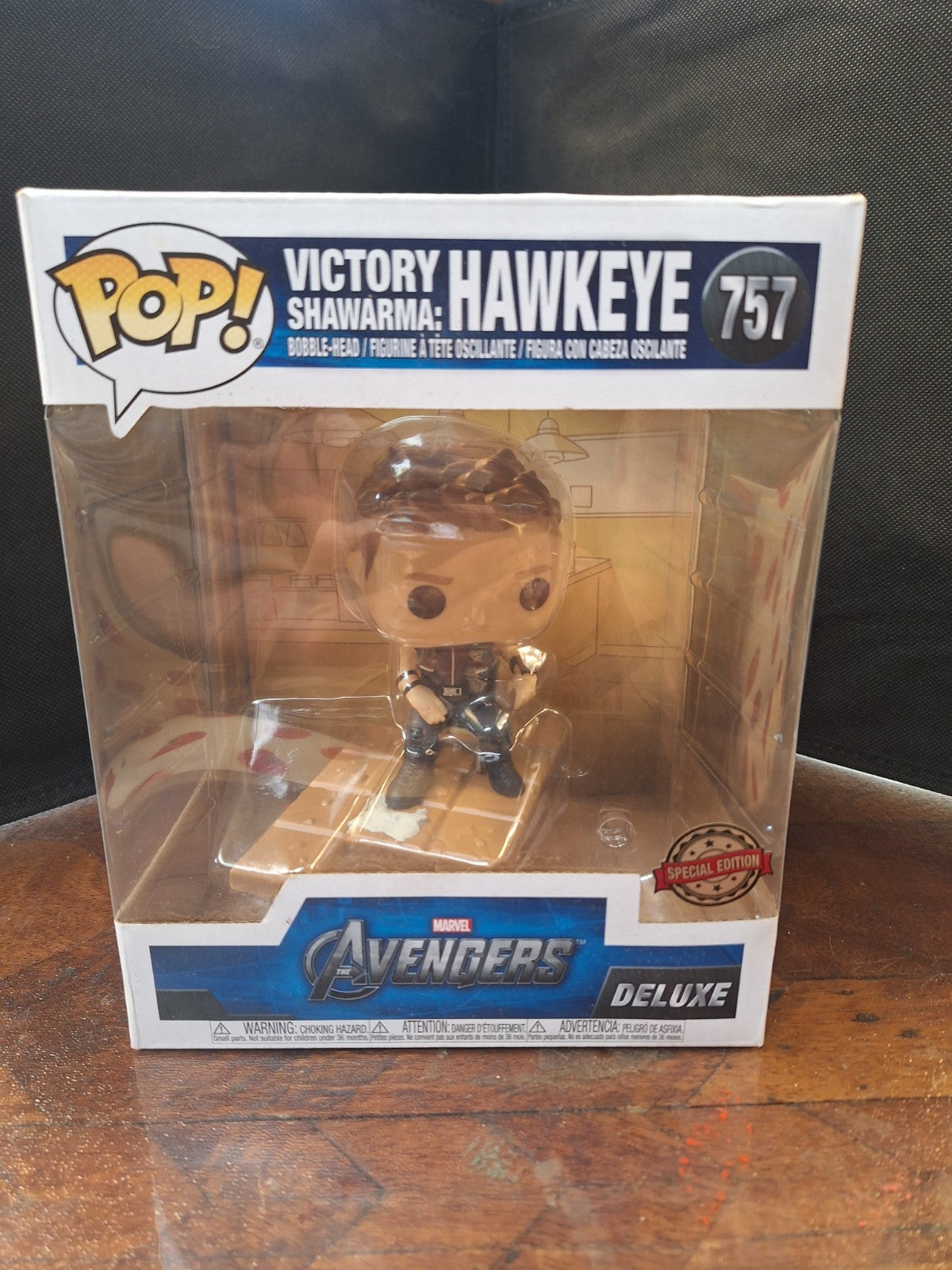 Funko Pop! - The Avengers - Hawkeye Victory Shawarma Diorama Deluxe Vinyl #757