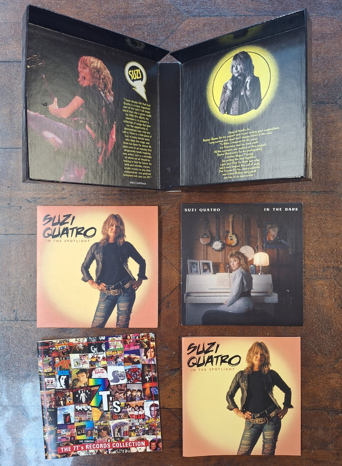 Suzi Quatro In The Spotlight Deluxe 2CD Box Set Cherry Red 2012 OOP