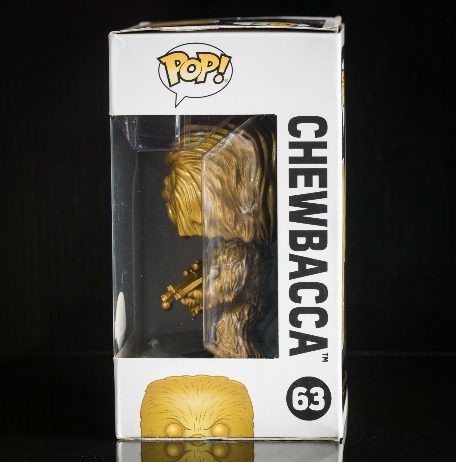 Star Wars Funko Pop! Chewbacca (Gold) #63 Special Edition