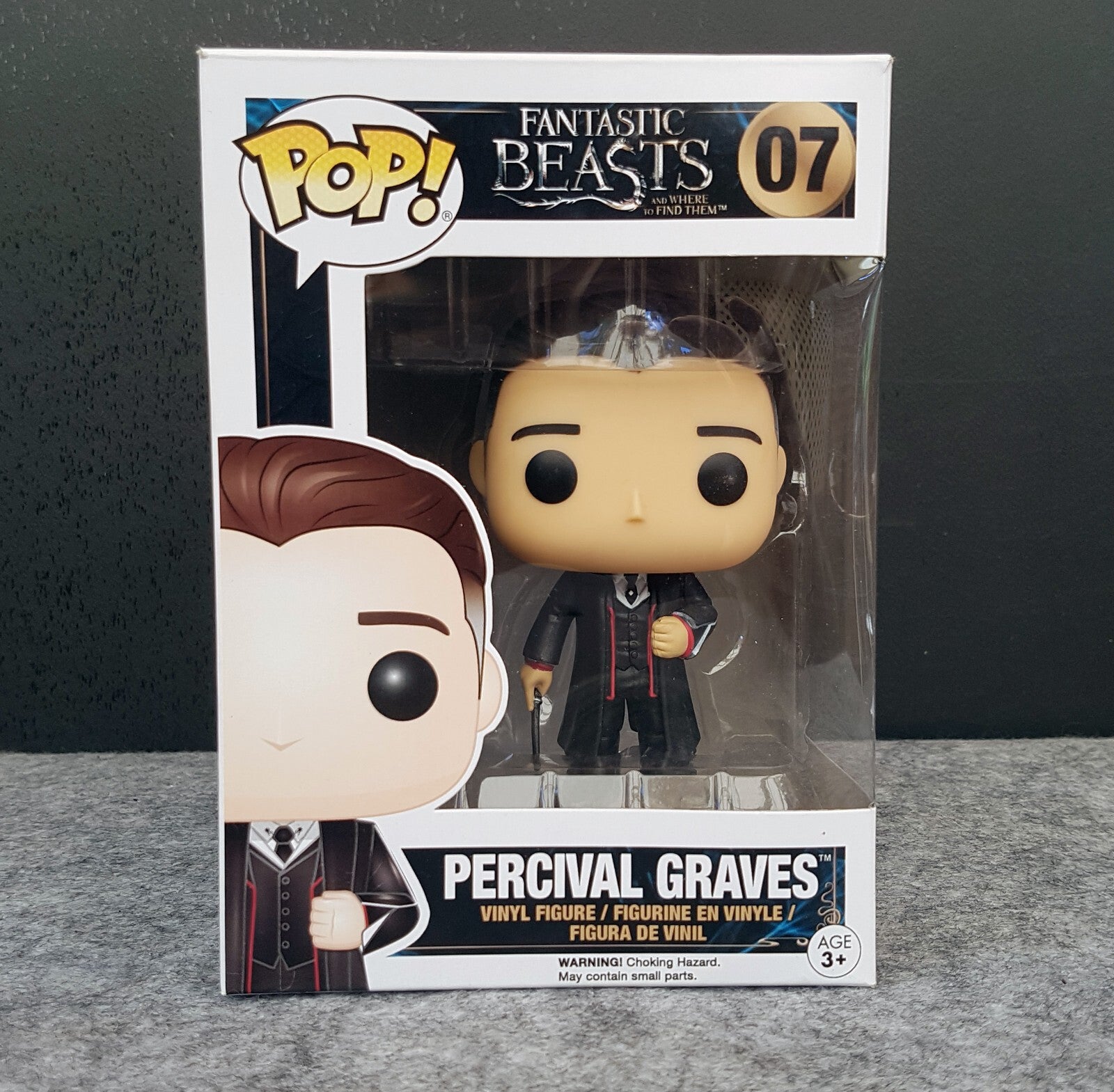 Funko Pop! Fantastic Beasts 07 Percival Graves Vinyl Figure NIB